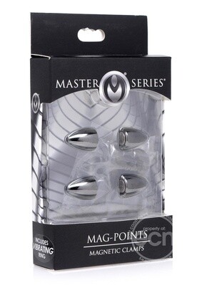 MASTER SERIES MAG POINTS MAGNETIC NIPPLE CLAMP SET
