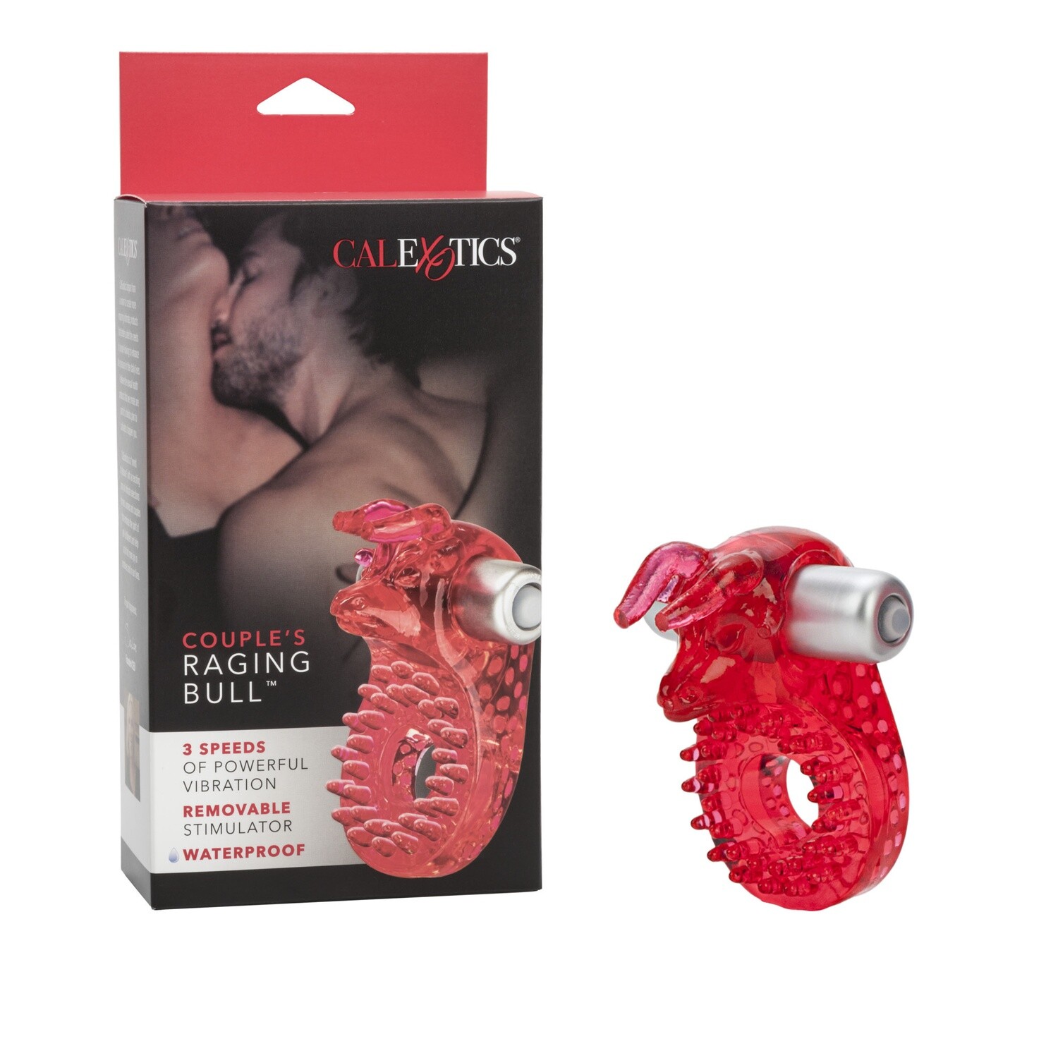 COUPLES RAGING BULL VIBRATING COCK RING
