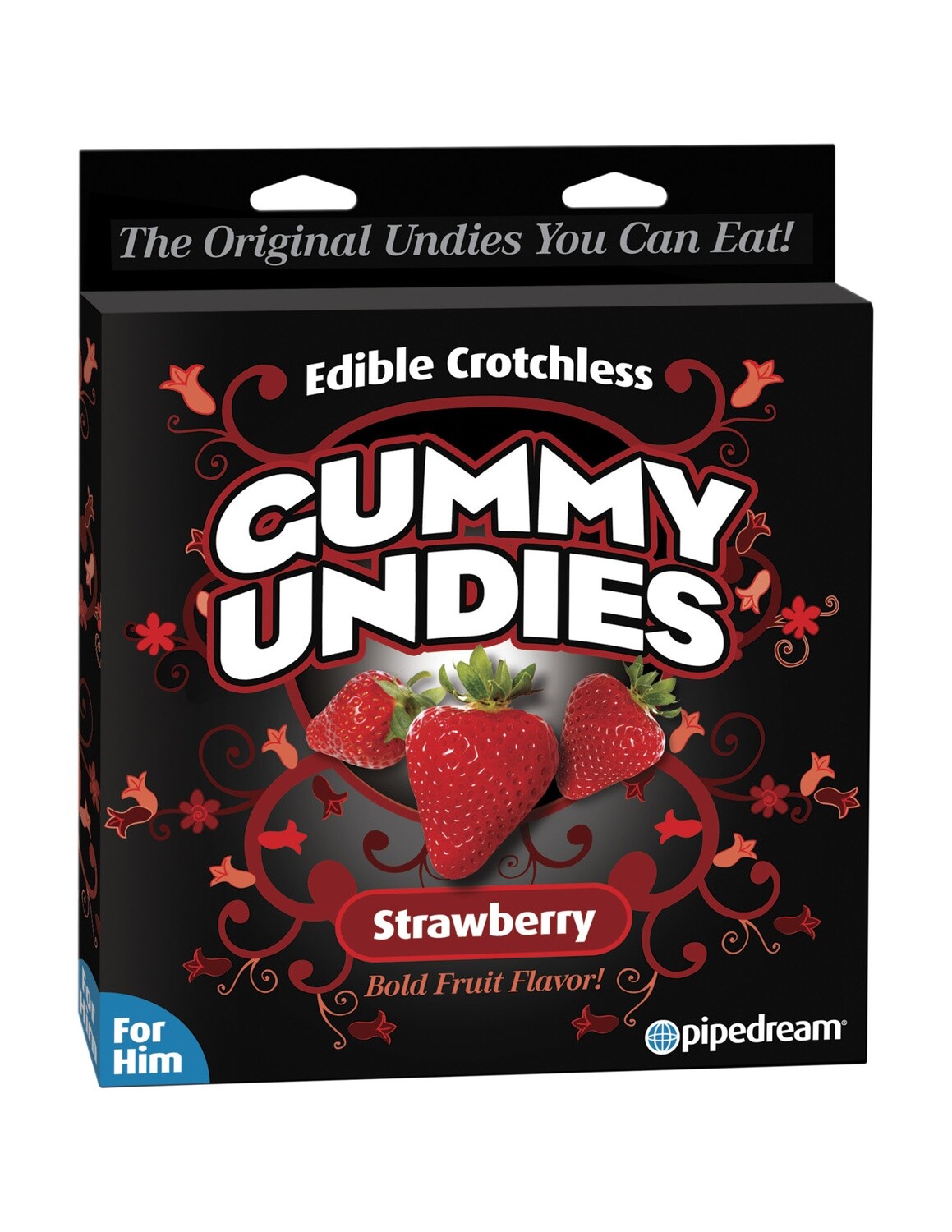 MALE GUMMY UNDIES STRAWBERRY