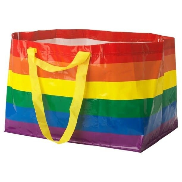 REUSABLE RAINBOW SHOPPING BAG LARGE