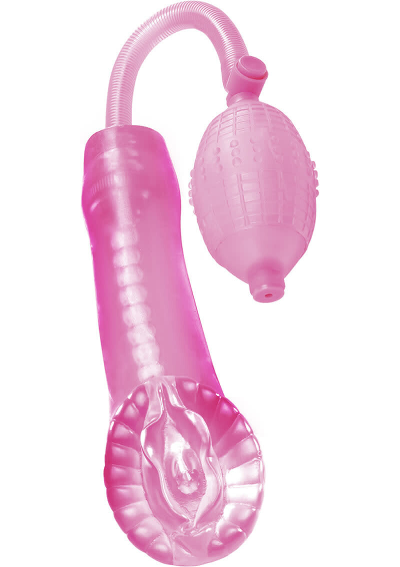 EXTREME TOYZ SUPER CYBER SNATCH PUMP MASTURBATOR PUSSY PINK