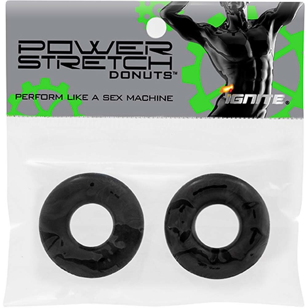POWER STRETCH DONUT 2 PACK BLACK