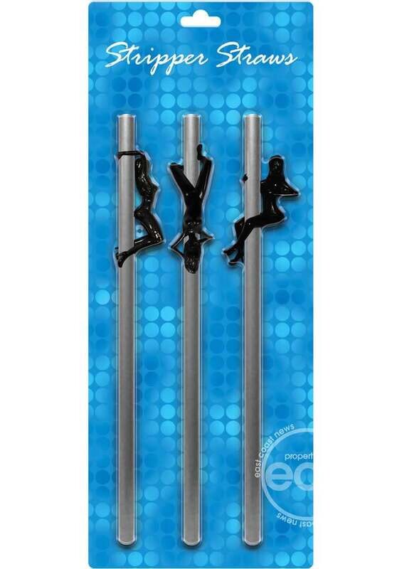 STRIPPER STRAWS (3PC) FEMALE
