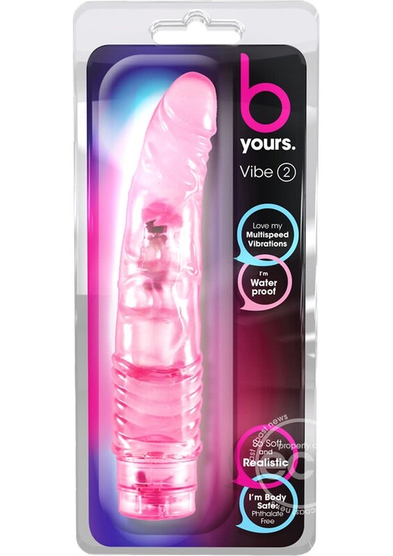 BE YOURS VIBE #2 VIBRATING DILDO 9"
