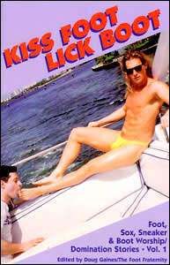 KISS FOOT LICK BOOT