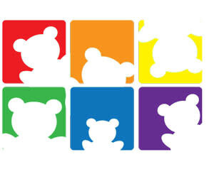RAINBOW BEARS KIDS TEE SIZE 5/6 TODDLER RAINBOW BEARS KIDS TEE SIZE 5/6 TODDLER