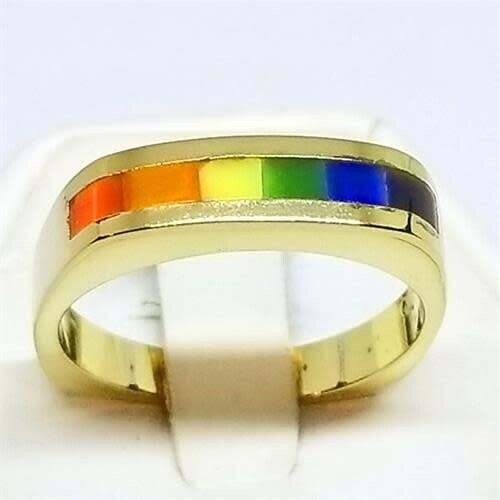 RING-PRIDE, CATEYE, GOLD SIZE 06