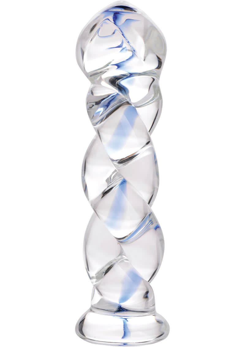 PRISMS SOMA GLASS TWISTED 5.75inch DILDO PRISMS SOMA GLASS TWISTED 5.75inch DILDO