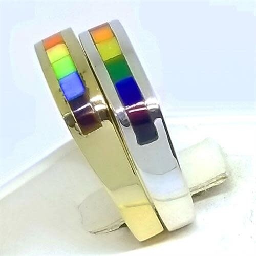 RING-PRIDE, CATEYE, GOLD SIZE 08