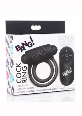 BANG SILICONE RECHARGEABLE COCK RING