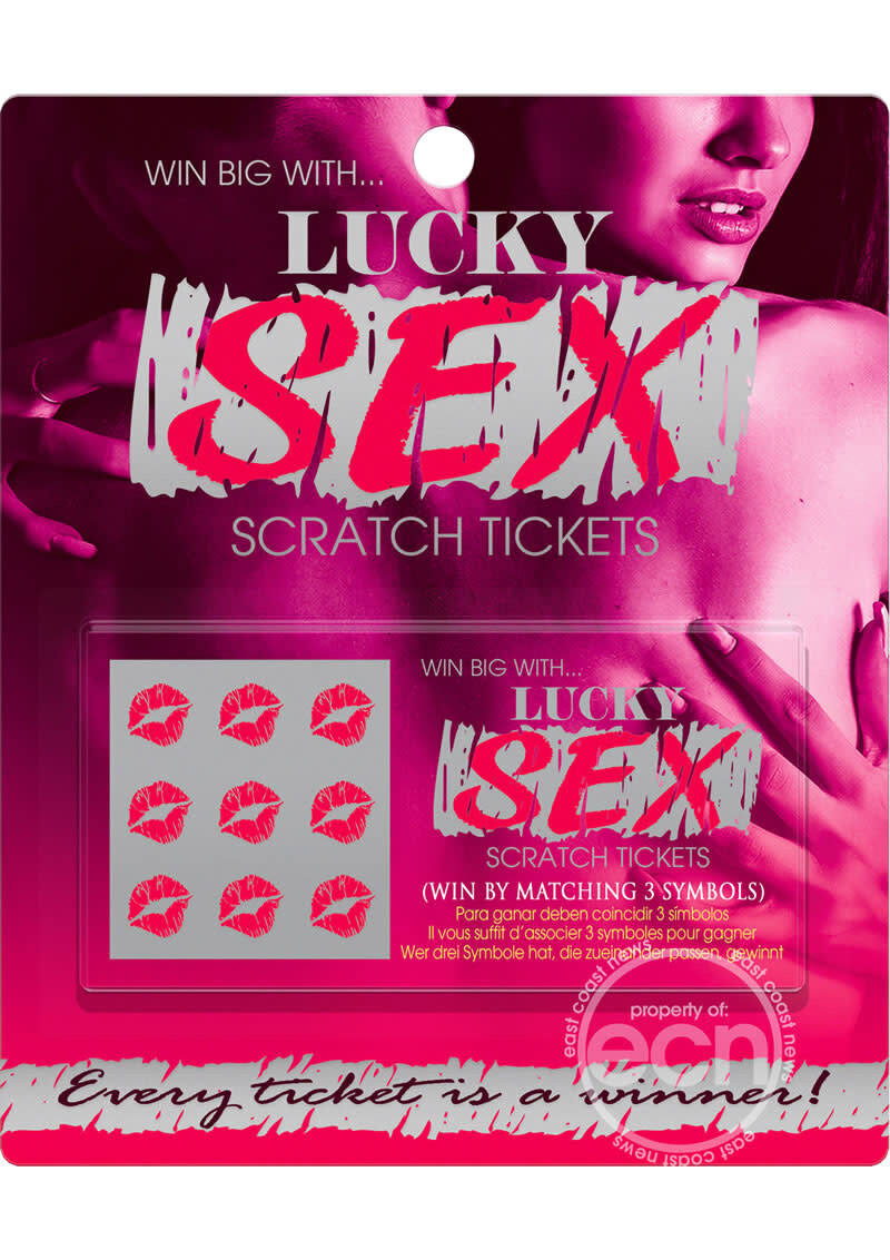 LUCKY SEX SCRATCH TICKETS