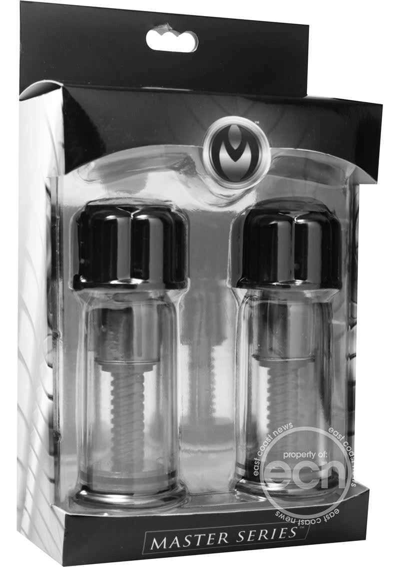 MASTER SERIES MAX POWERFUL TWIST NIPPLE SUCKERS