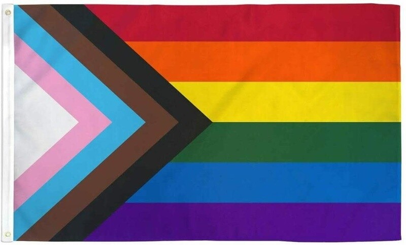 PROGRESS PRIDE FLAG POLYESTER