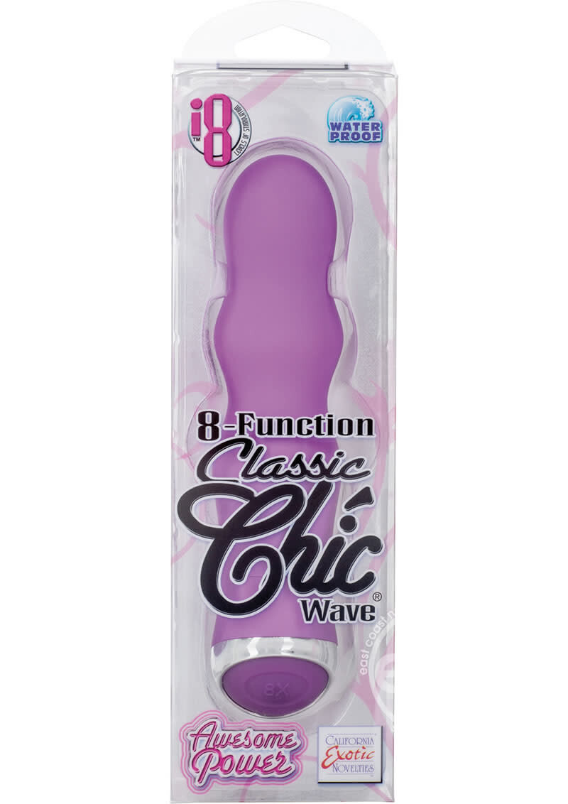 8 FUNCTION CLASSIC CHIC WAVE 4.25" PURPLE