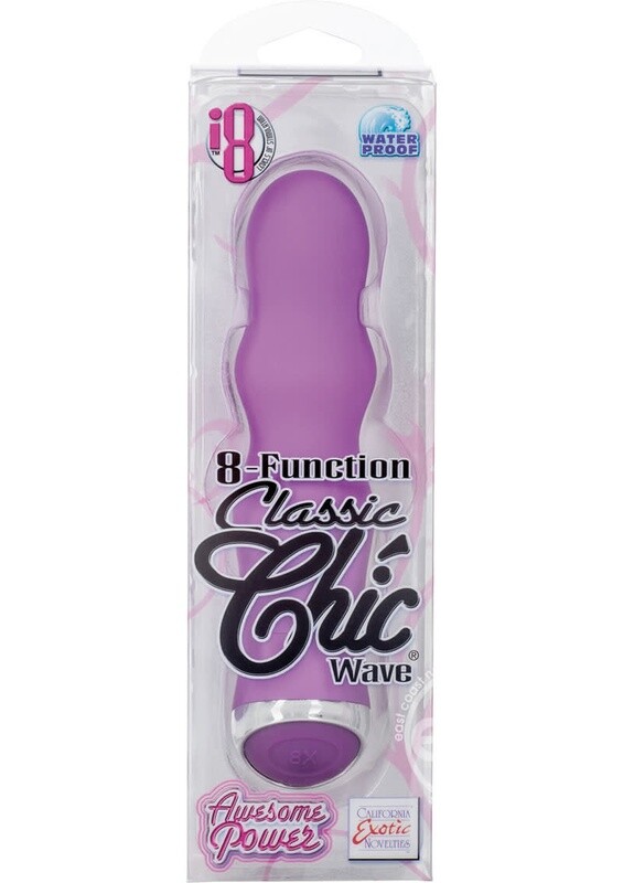 8 FUNCTION CLASSIC CHIC WAVE 4.25" PURPLE