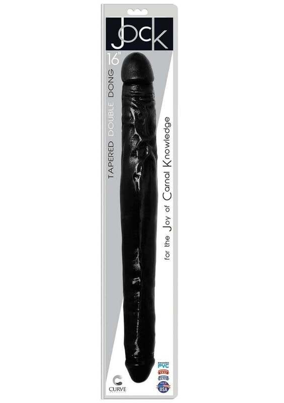 JOCK TAPERED DOUBLE DONG 16"
