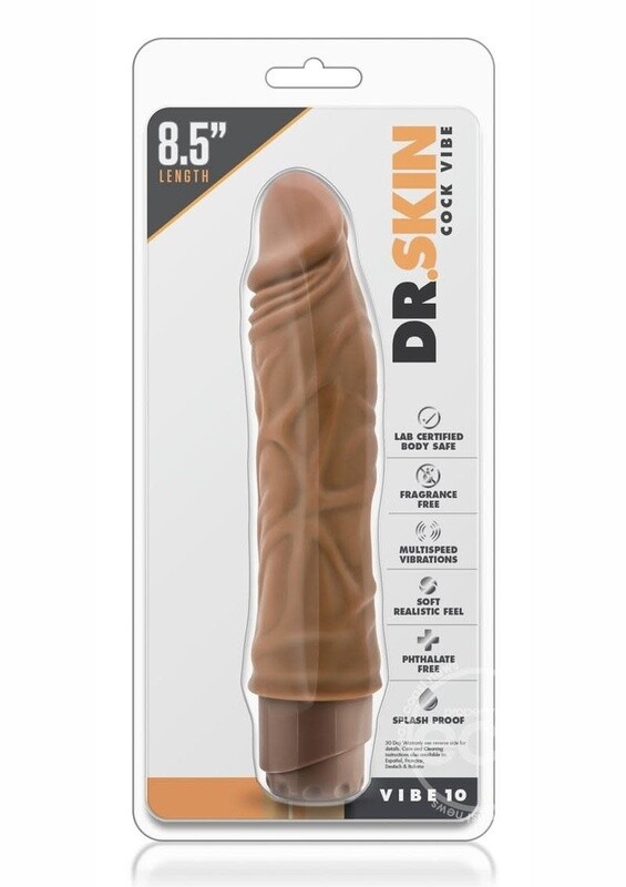 DR SKIN COCK VIBE 10 VIBRATING 8.5in
