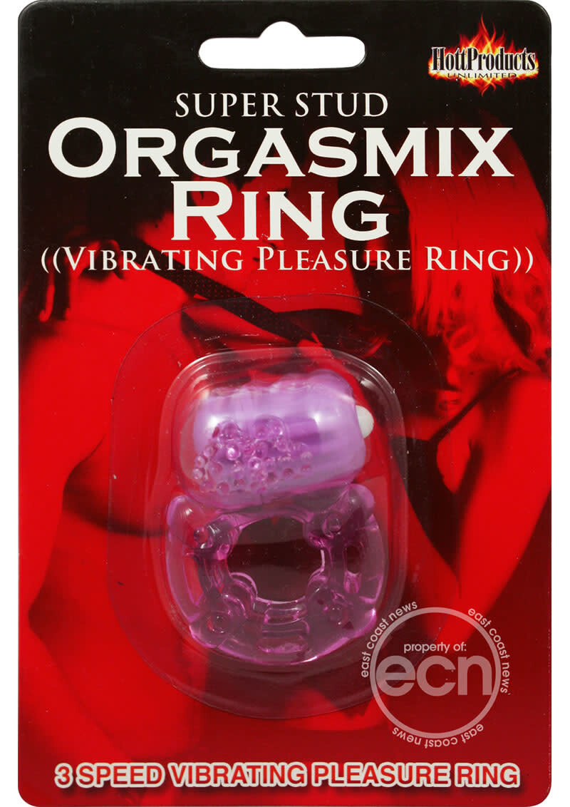 STUD ORGASMIC RING PURPLE