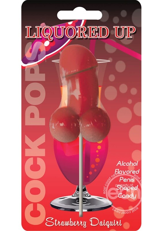 LIQUORED UP COCK POPS STRAWBERRY DAIQUIRI
