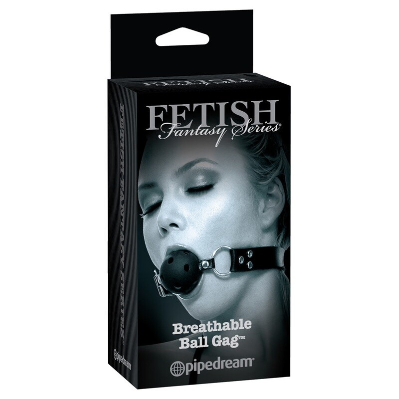 FETISH FANTASY BREATHABLE BLACK BALL GAG