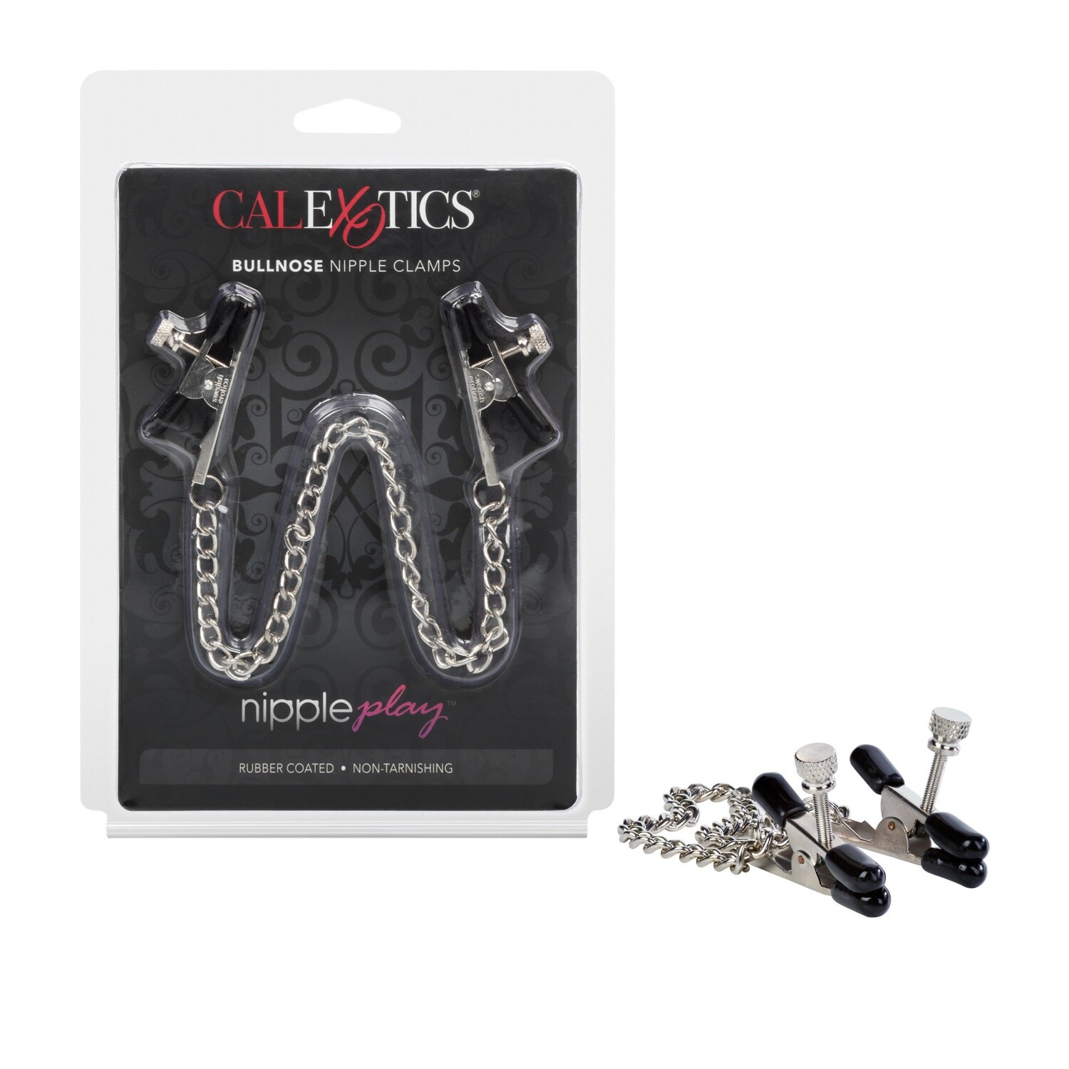 NIPPLE PLAY BULL NOSE NIPPLE CLAMPS NON-PIERCING