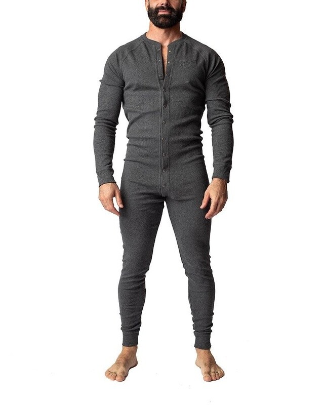  NASTY PIG UNION SUIT GREY