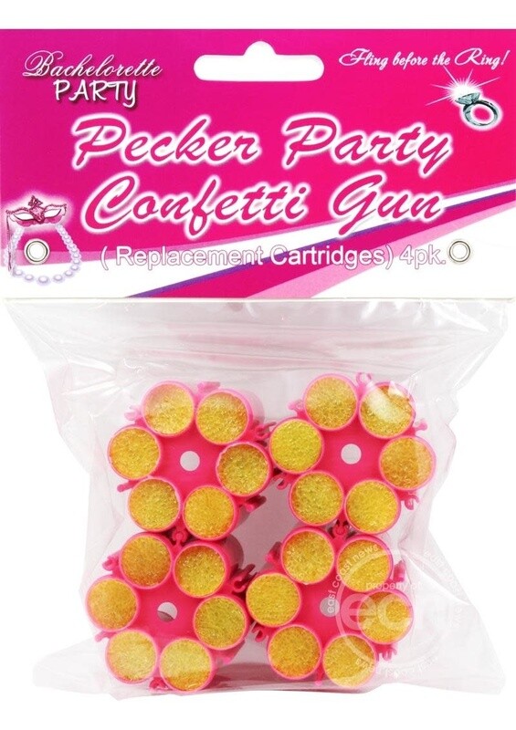PECKER PARTY CONFETTI GUN REFILL
