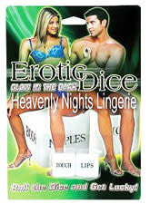 EROTIC DICE GLOW IN THE DARK