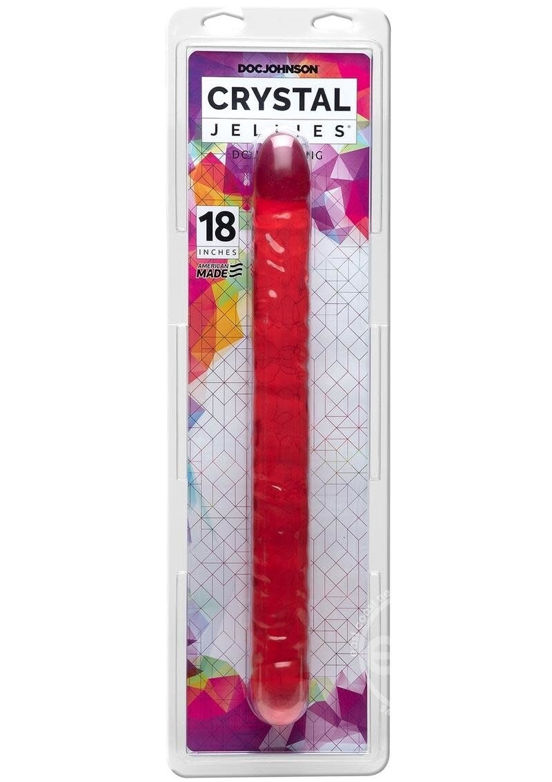 CRYSTAL JELLIES DOUBLE PINK 18"