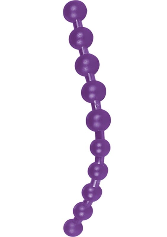 JUMBO THAI ANAL BEADS PURPLE