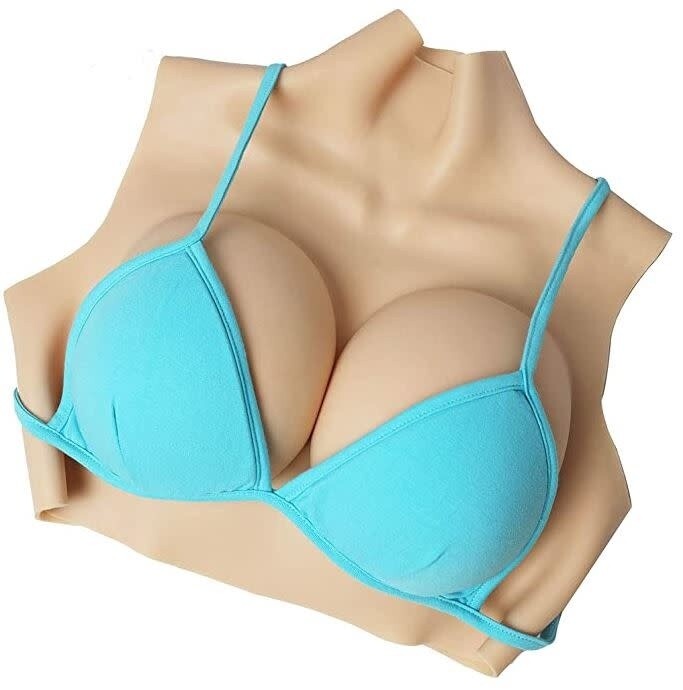 SILICONE BREAST FORM UP TO NECK 
