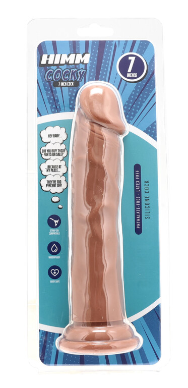 HIMM COCKY 7" SILICONE DILDO
