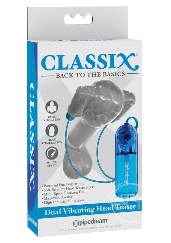 CLASSIX DUAL VIBRATING HEAD TEASER