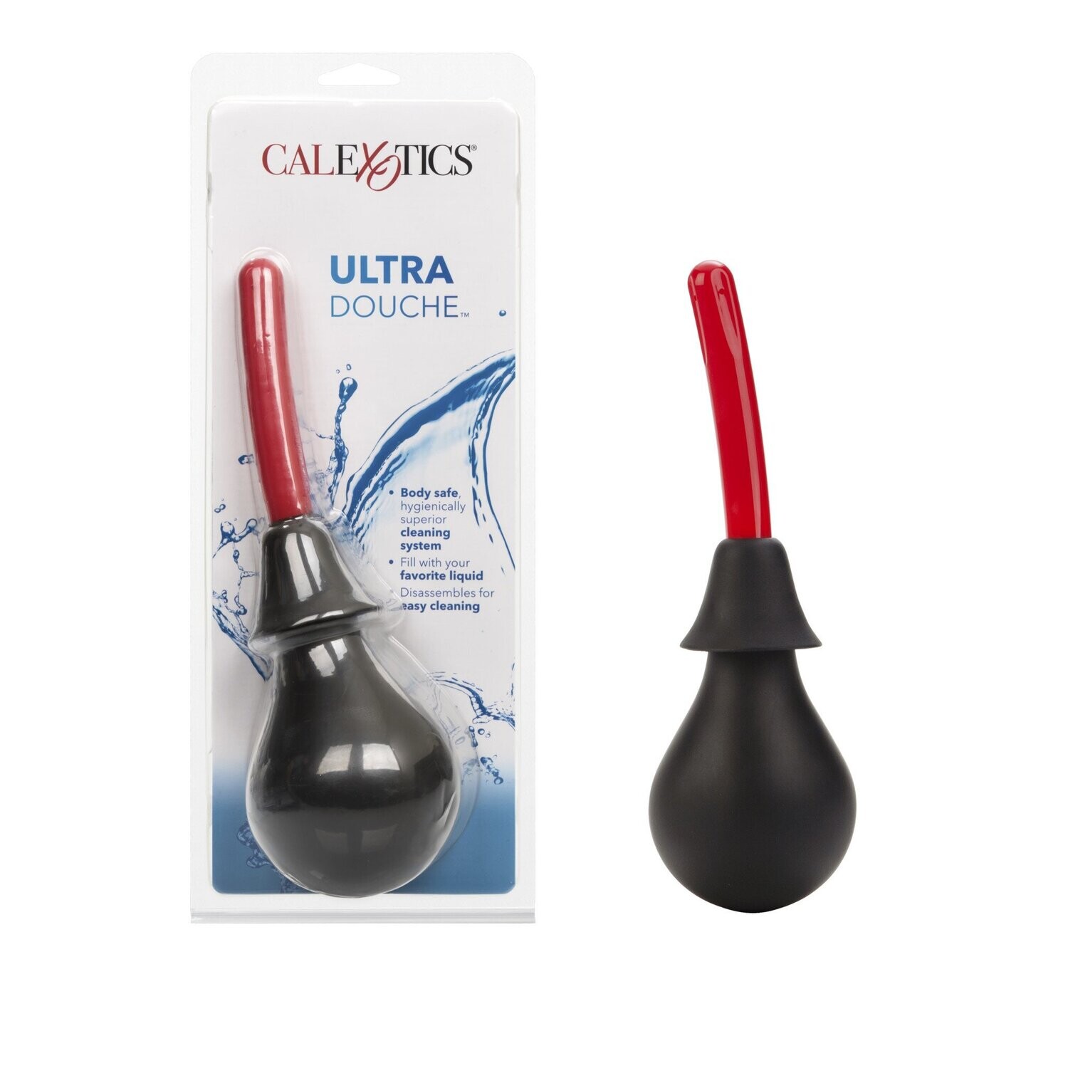 ULTRA DOUCHE 4.25" RED