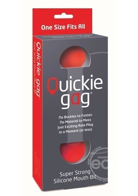 QUICKIE GAG SILICONE MOUTH BITE