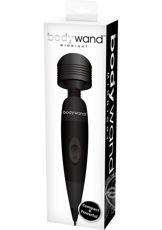 BODYWAND MIDNIGHT SILICONE PLUG-IN WAND MASSAGER