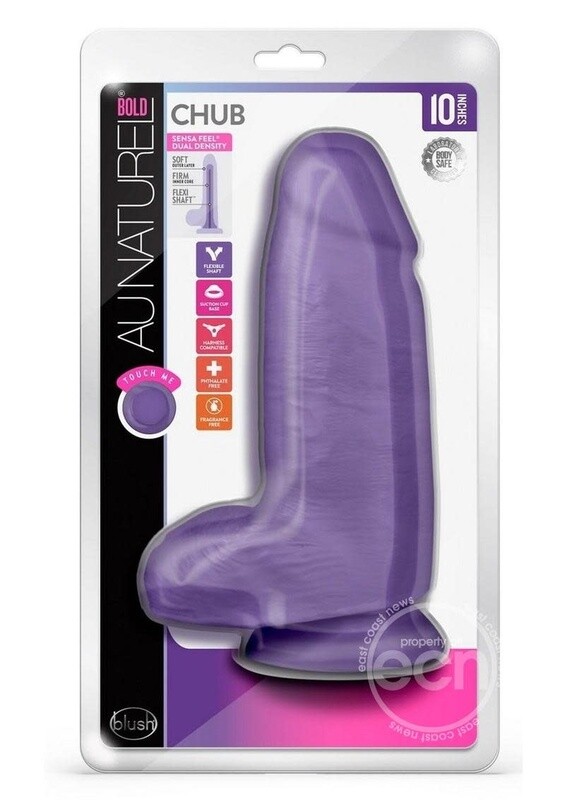 AU NATUREL BOLD CHUB WITH SUCTION CUP AND BALLS