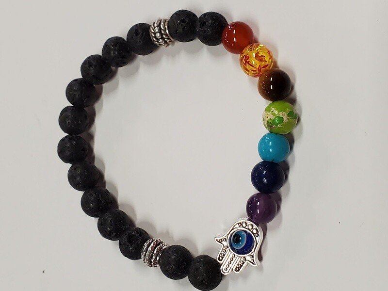 CHAKRA GEM STONE BRACELET
