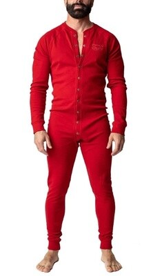 NASTY PIG UNION SUIT RED