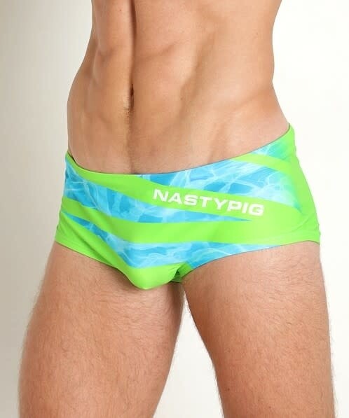 NASTY PIG SPLASH SUNGA NEON GREEN