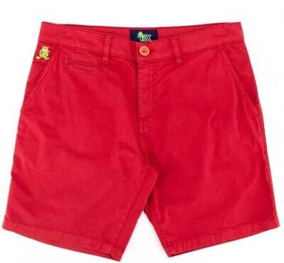 EX FROG CHINO SHORTS RED