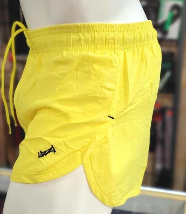 UZZI GYM TO SWIM SHORTS NEON YELLOW