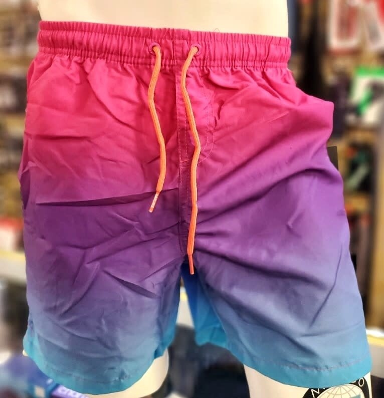 UZZI SWIM OMBRE EFFECT SHORTS