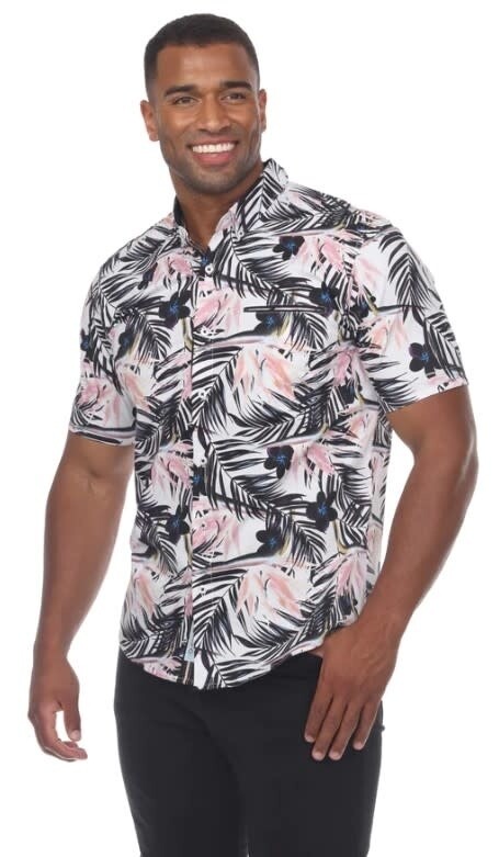 MOJITO X SLIM FIT HAWAIIAN PINK/BLUE MOJITO X SLIM FIT HAWAIIAN PINK/BLUE