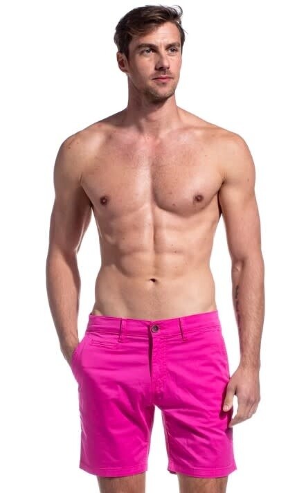 EX FROG CHINO SHORTS FUCHSIA