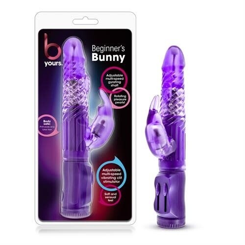 B YOURS BEGINNER BUNNY RABBIT PURPLE