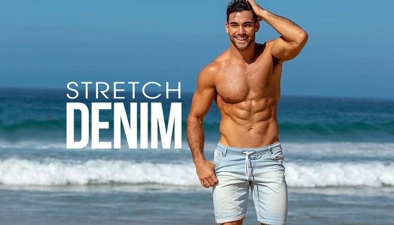 AUSSIEBUM STRETCH DENIM SHORT