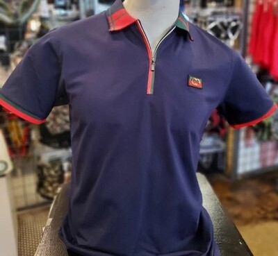 CHUXX POLO WITH EMBROIDERED BADGE