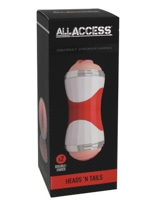ALL ACCESS DISCREET STROKER SERIES HEADS 'N TAILS