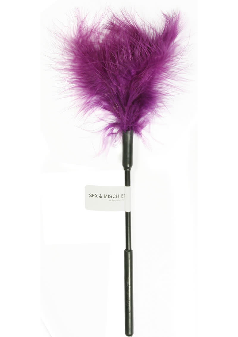 SEX & MISCHIEF FEATHER TICKLER PURPLE